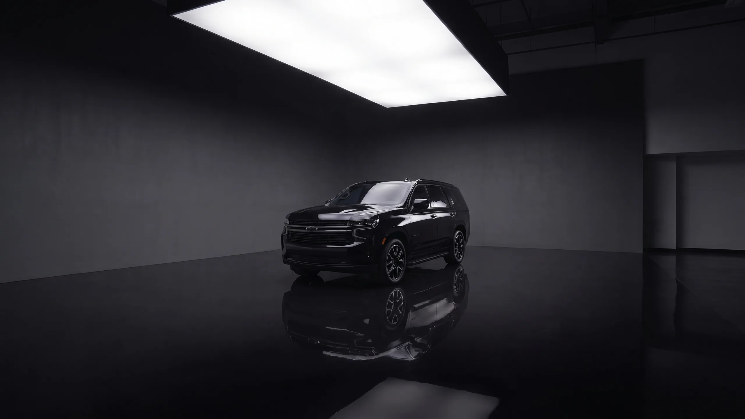 Chevrolet Tahoe in the Seven Star showroom